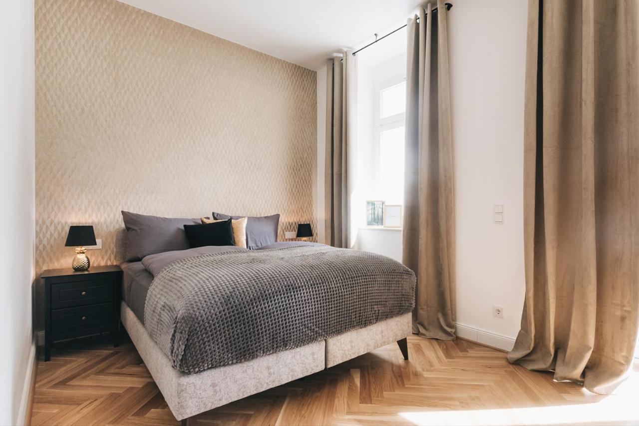 Tip! Modernes 90 Qm City-Apartment Mit Stil & Komfort In Toplage Drezda Kültér fotó