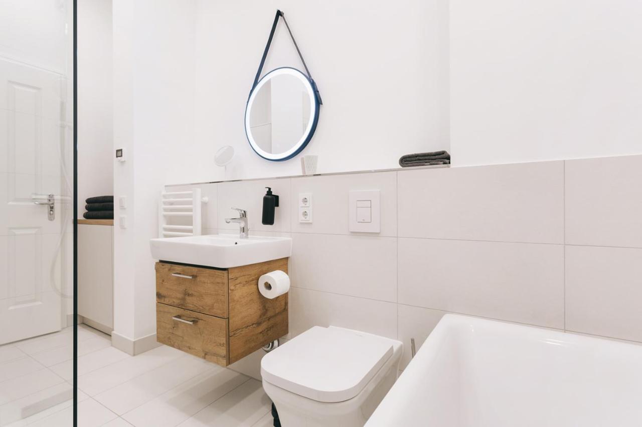 Tip! Modernes 90 Qm City-Apartment Mit Stil & Komfort In Toplage Drezda Kültér fotó